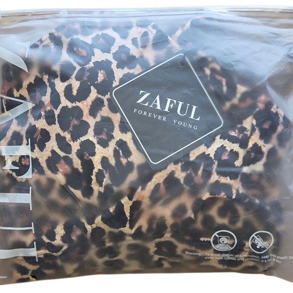 Leopard Print Bikini Set Size M - Picture 3 of 3